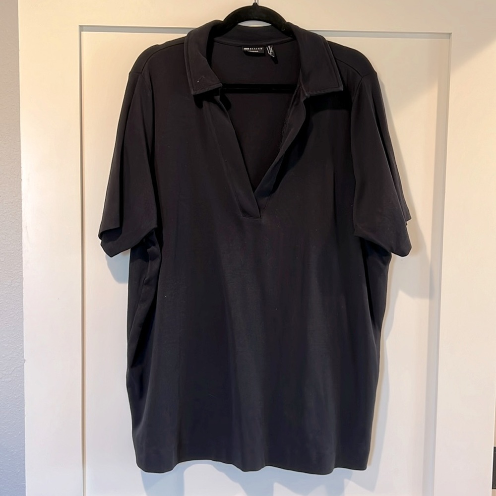ASOS maternity collared tee